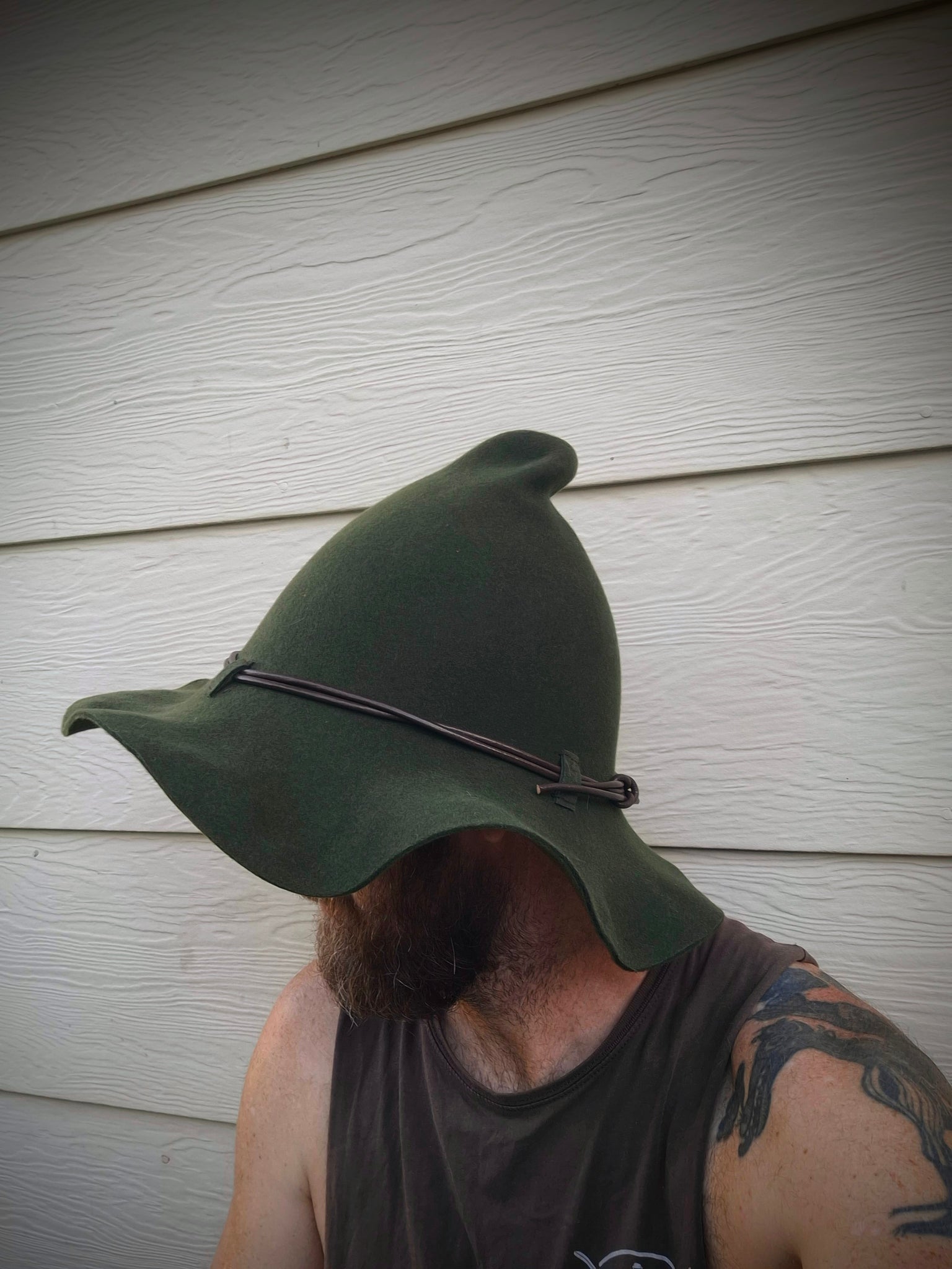 Forrest Green Gnome Hat